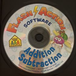 School Zone Flash Action: Addition Subtraction (CD – ROM, 2004)