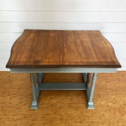 Vintage Table.     45”l x 32”d x 30”h