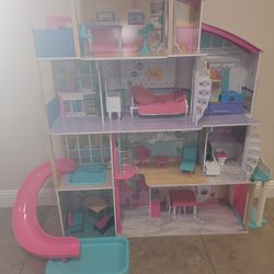 Large Wooden Doll House