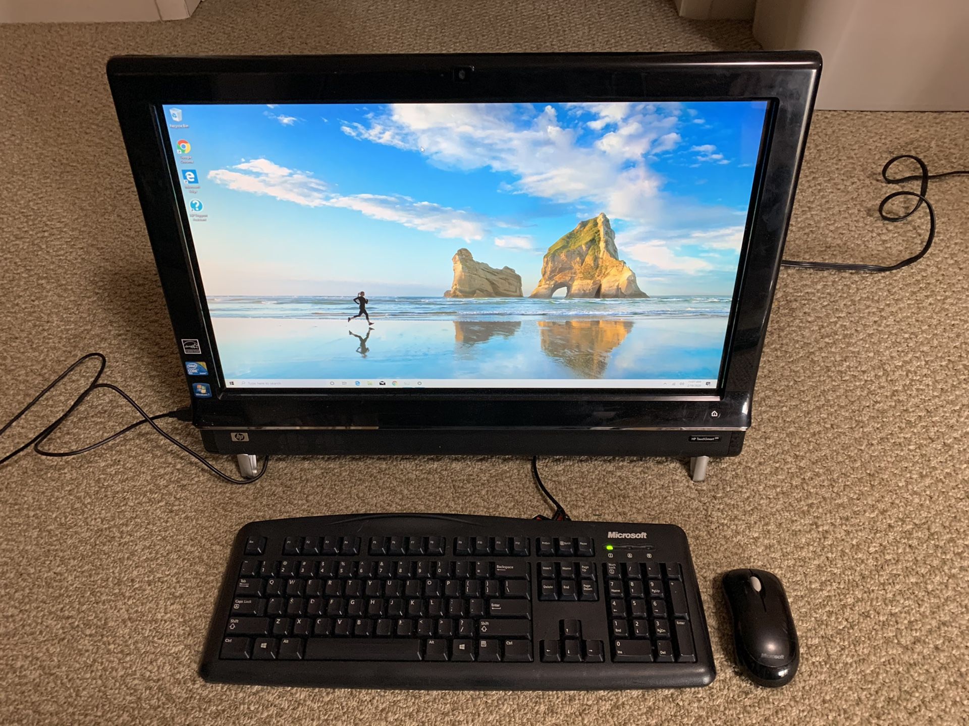 HP Pavilion 23” touchscreen all in one