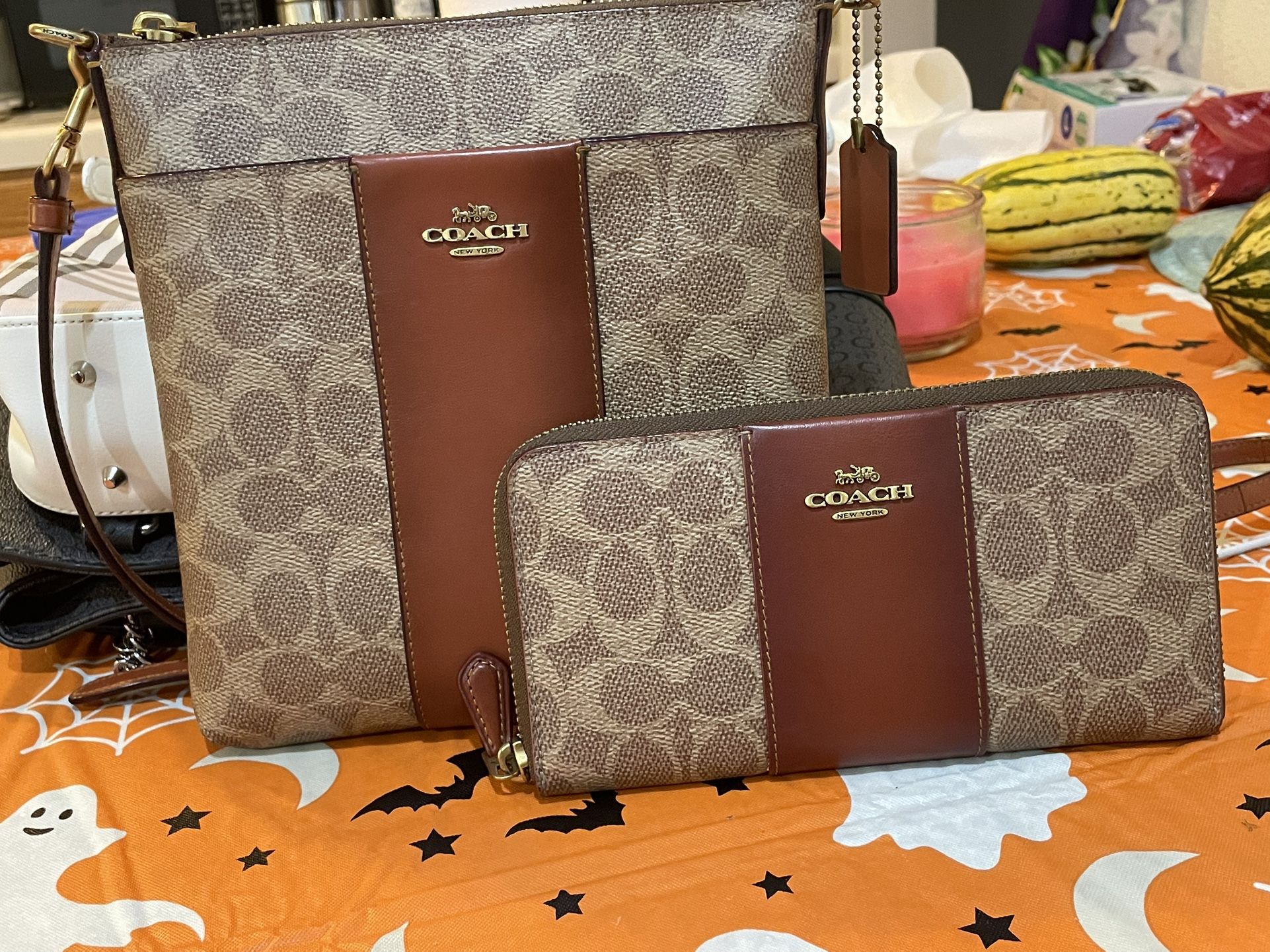 Coach Crossbody And Wallet