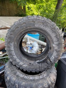 lT 285/75/16 M+S tires