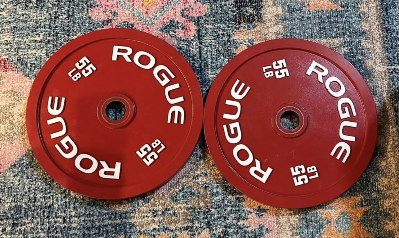 Rogue 55lb Competition Plates