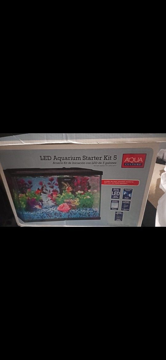 5 &10 Gl. Fish Tanks