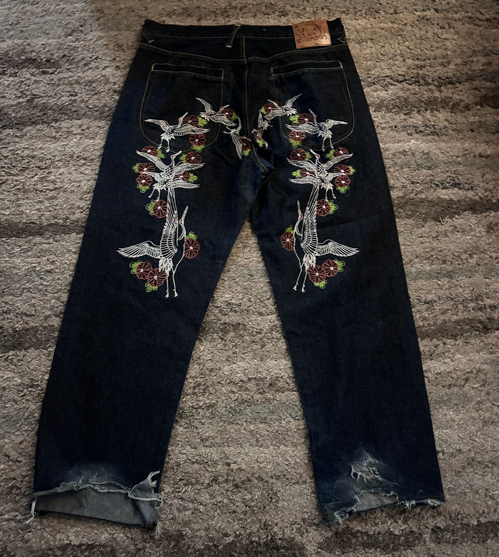 evisu baggy jeans