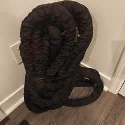 1.5in 50ft Yes4All Battle Ropes, Workout Rope with Cover