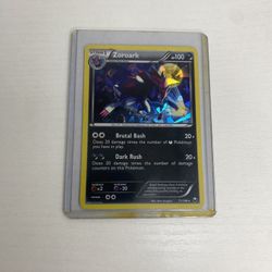 2012 Black & White Zoroark Reverse Holo Dark Explorers