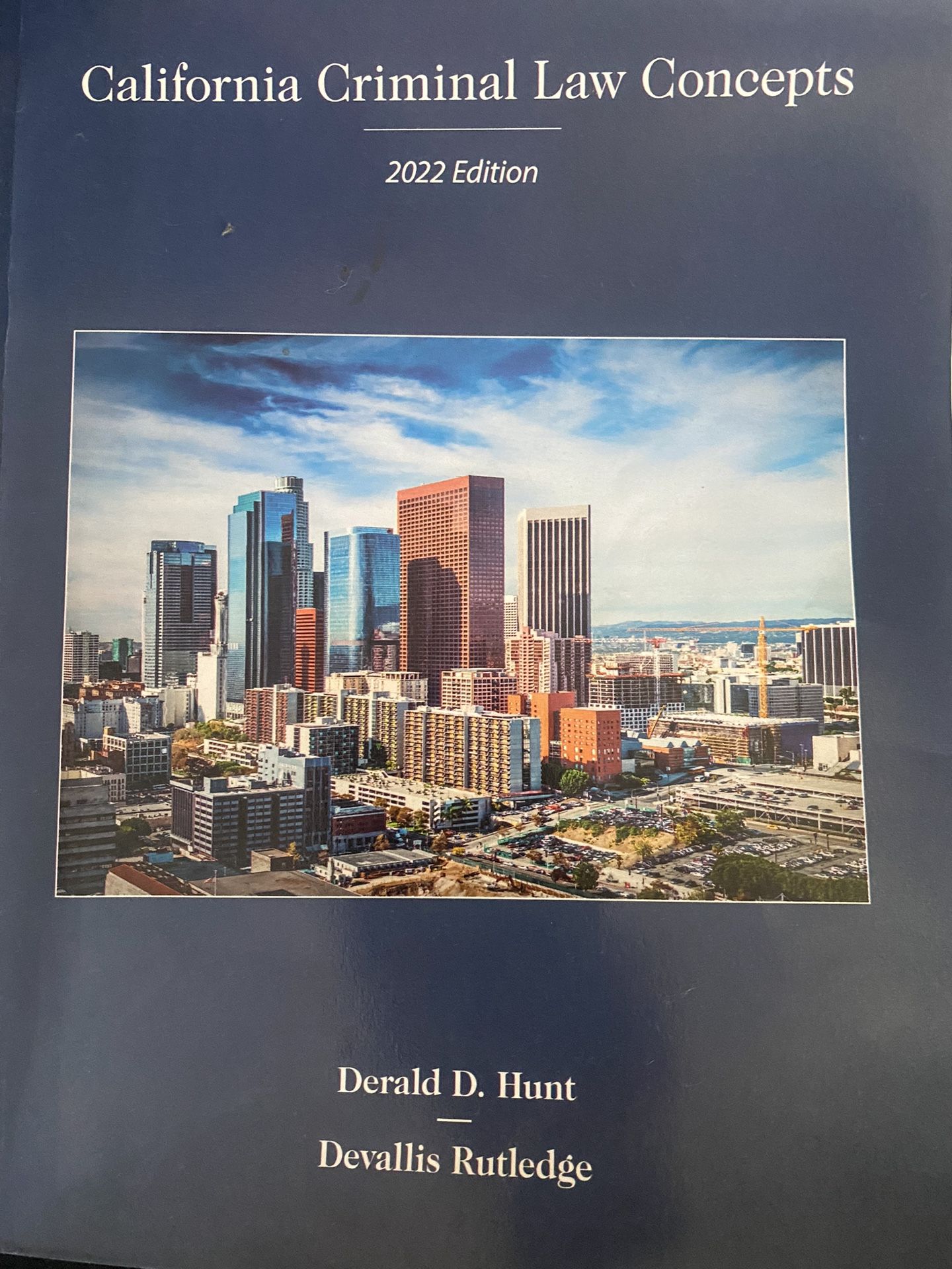 California Criminal Law Concepts (2022 Edition)