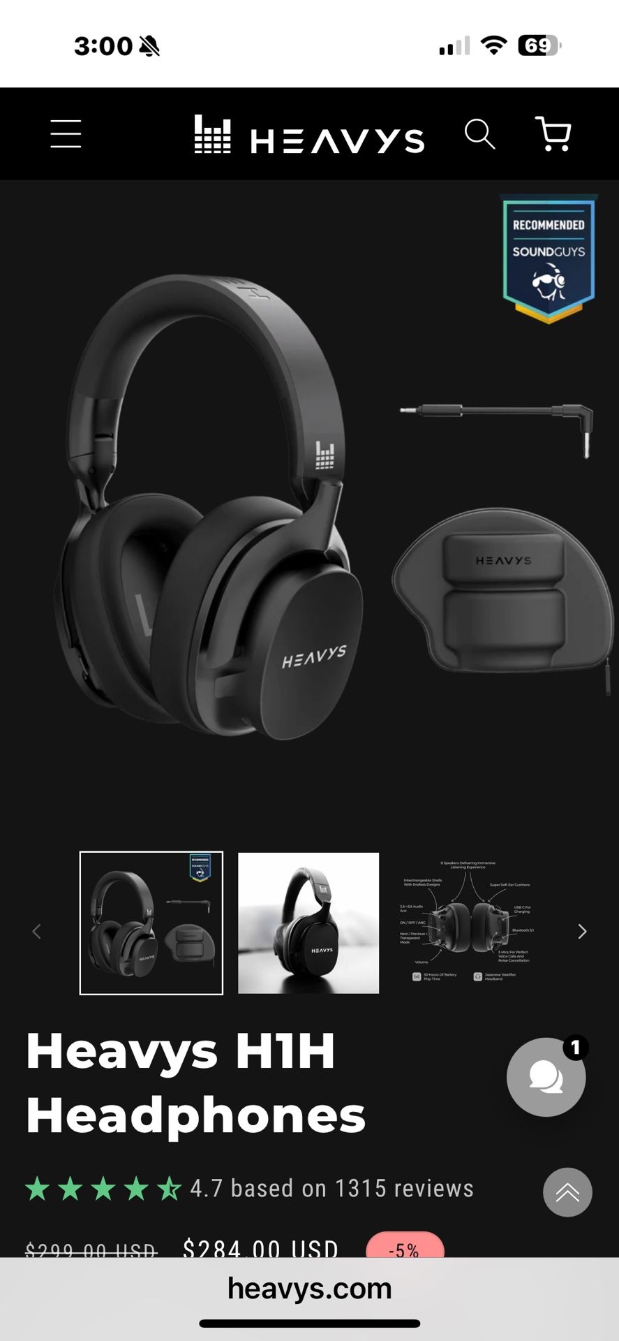 Heavys Headphones 
