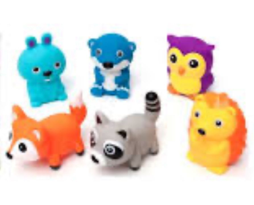 Bathtub Camping Critters - Set Of 6