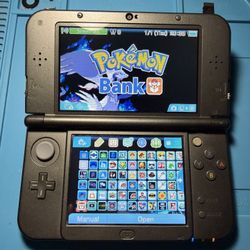 Nintendo Black New 3DS XL - Custom Setup - 64GB 