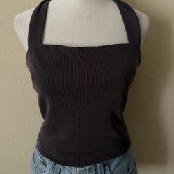 Y2K style halter top