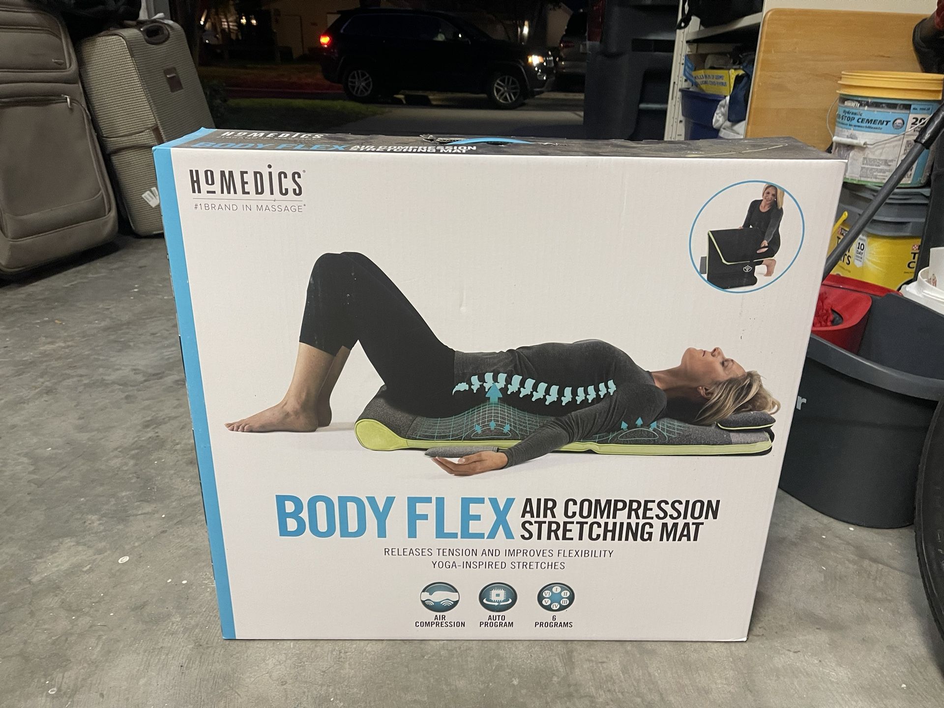 Homedics Air Compression Streching Mat