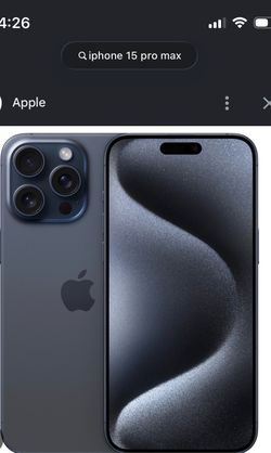 Apple 15 Pro Max