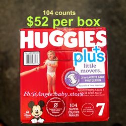 Huggies Little Movers Size 7 Plus