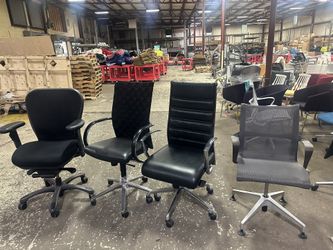 Great Selection Of Used Wholesale Office Chairs For Less Than 100 Eacg