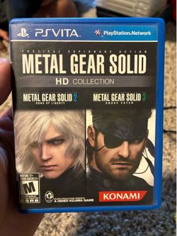 Metal gear solid HD collection