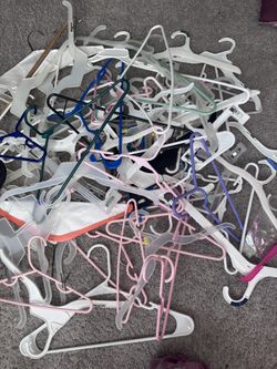 Clothes, Hangers, Books, CD, Water Dispenser, Bags, Shoes Size 8 Women, Boys Shoe 4