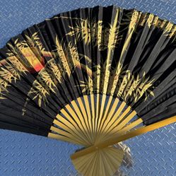 Oriental Wall Fans- Set Of Two