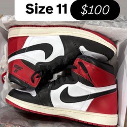 Jordan retro 1s size 11 men