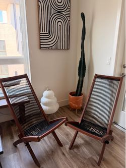 Patio chairs