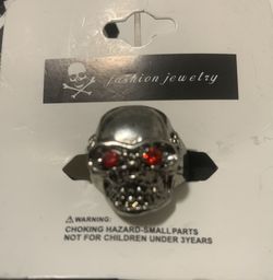 Skull Ring Size 10