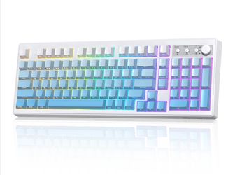 FREEWOLF K100 RGB Wireless Keyboard