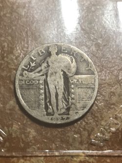 1927 d standing liberty quarter