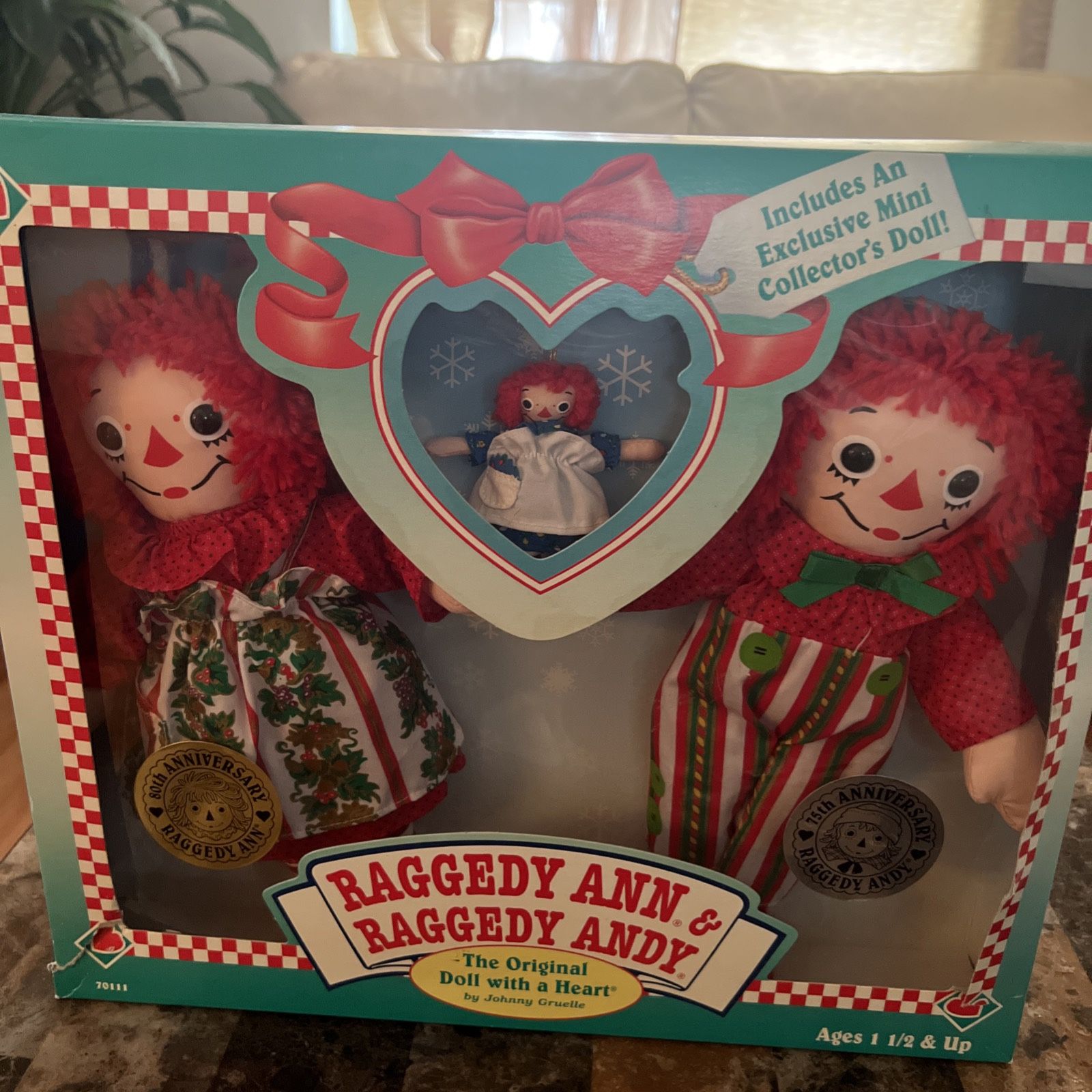 Collectible Raggedy Ann And Andy Dolls