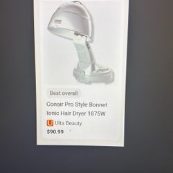 Used Hooded Dryer For Sale