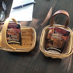 Mini classic Longaberger Baskets !