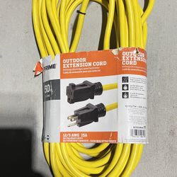 Prime Outdoor Extension Cord 50ft 12 Gauge New