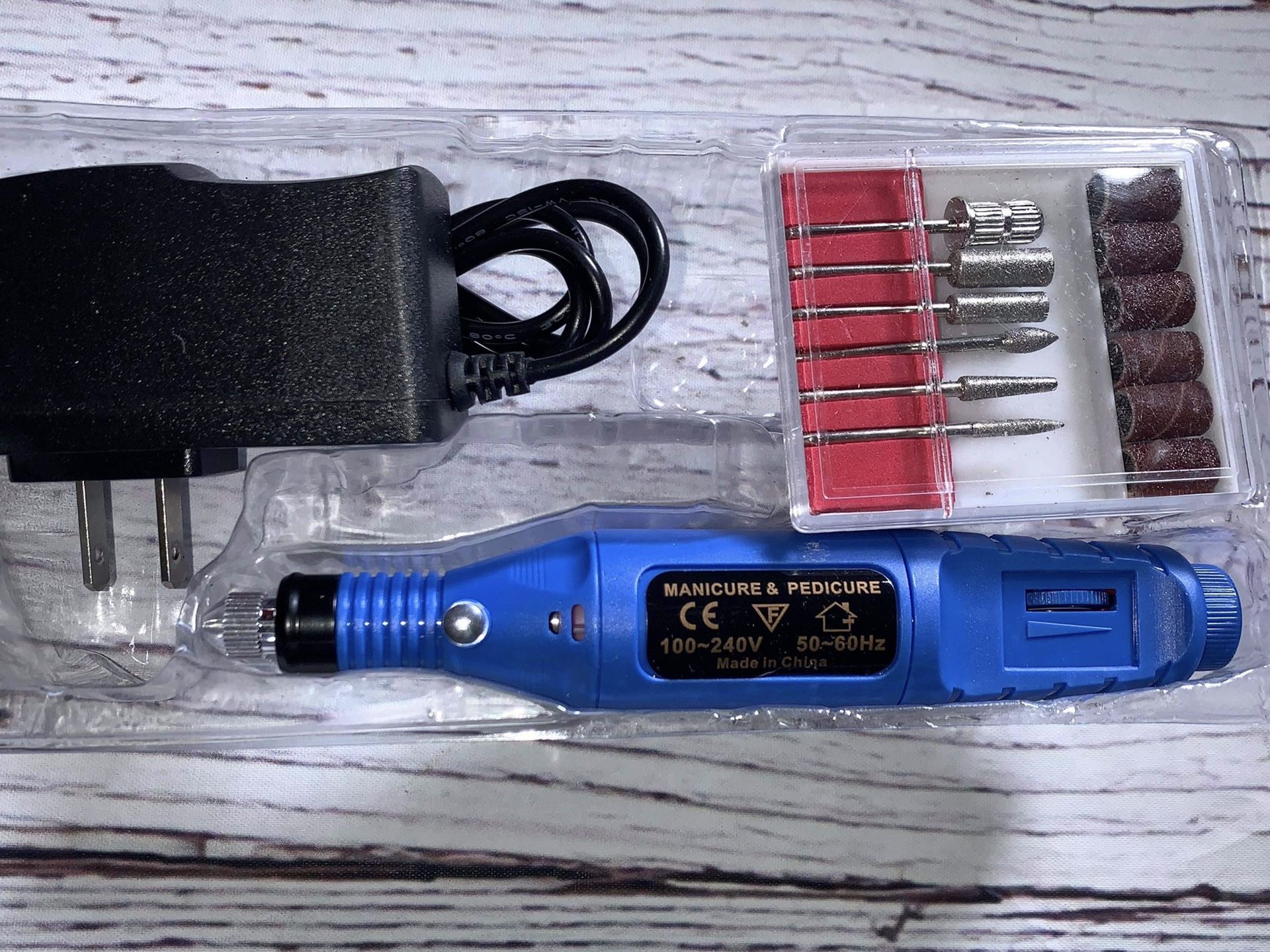 Blue Nail Drill Dremel For Acrylic Nails or Gel Nails