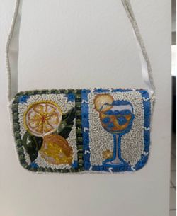 Fruit Beaded Bag