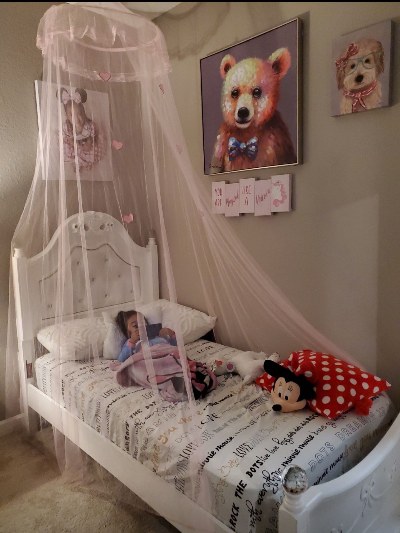 Twin Princess Bed