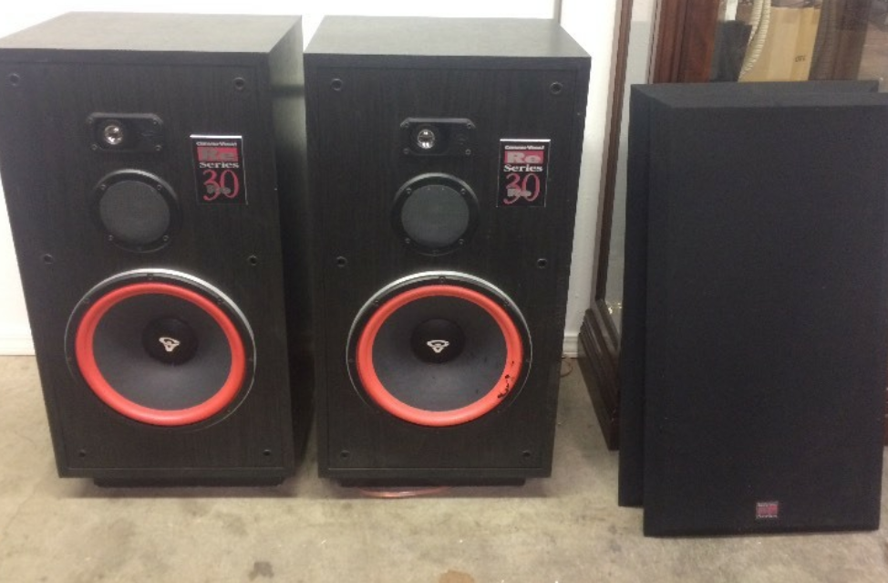 Re30 series Cerwin Vega 12 inch home speakers