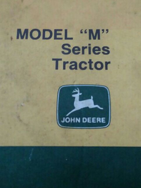 Manual John Deer M Tractor Parts
