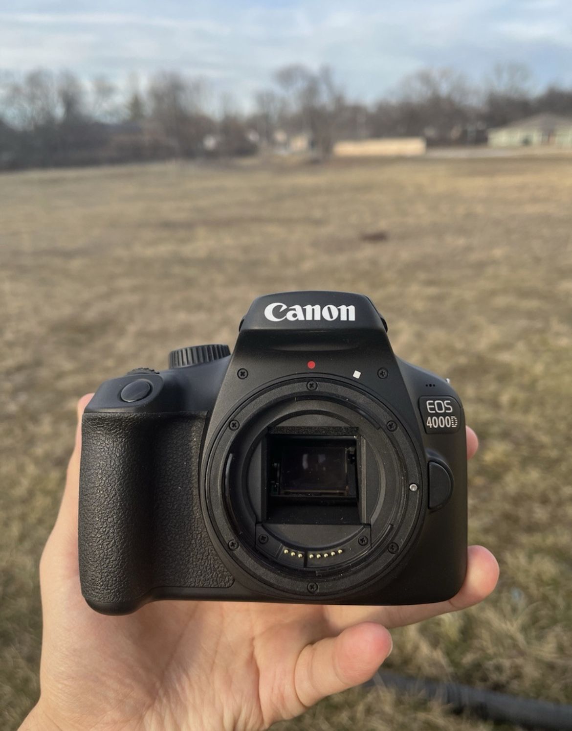 Canon EOS 4000d EF-S 18-55 mm IS II Lens Digital SLR Cameras - Black