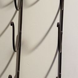 Towel Wall Storage Rack Or Wine Rack 