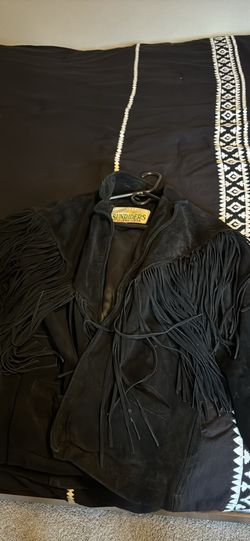 Leather Jacket Western Strings
