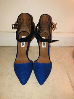 Steven madden cobalt blue heels