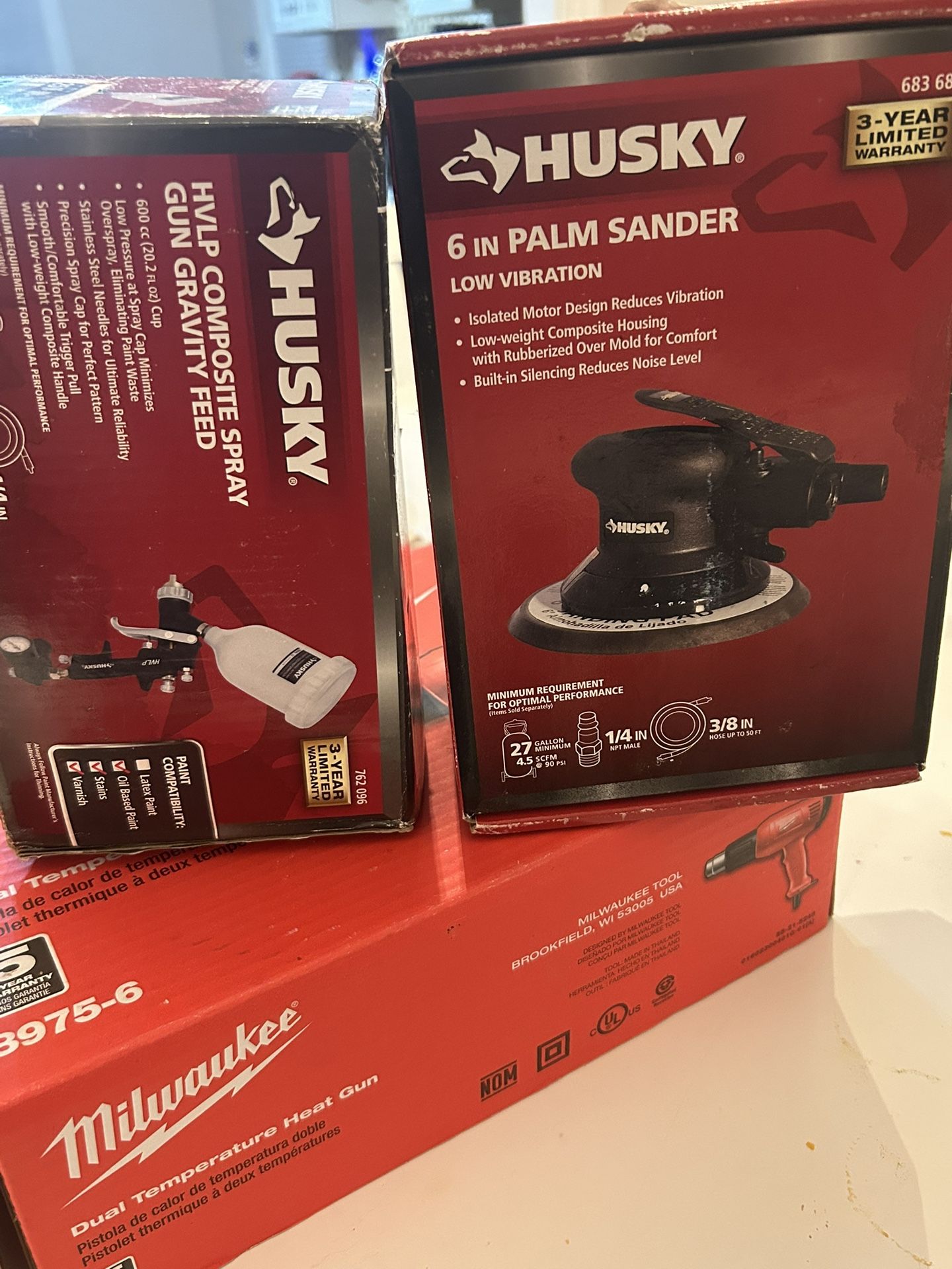 Husky And Milwaukee Brand Hand Tools