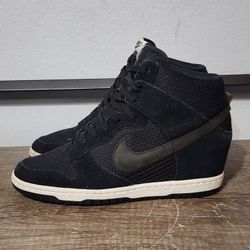 Nike Dunk Sky Hi Women's Hidden Heel Shoes Size 11