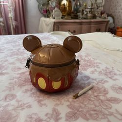 Damaged Brand New Caramel Apple Mickey Loungefly Bag