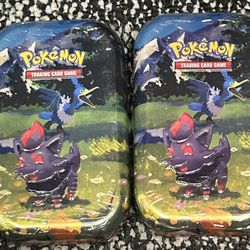 Pokémon TCG: Mega Evolution—Ascended Heroes Mini Tin: Zorua & Cramorant Sealed