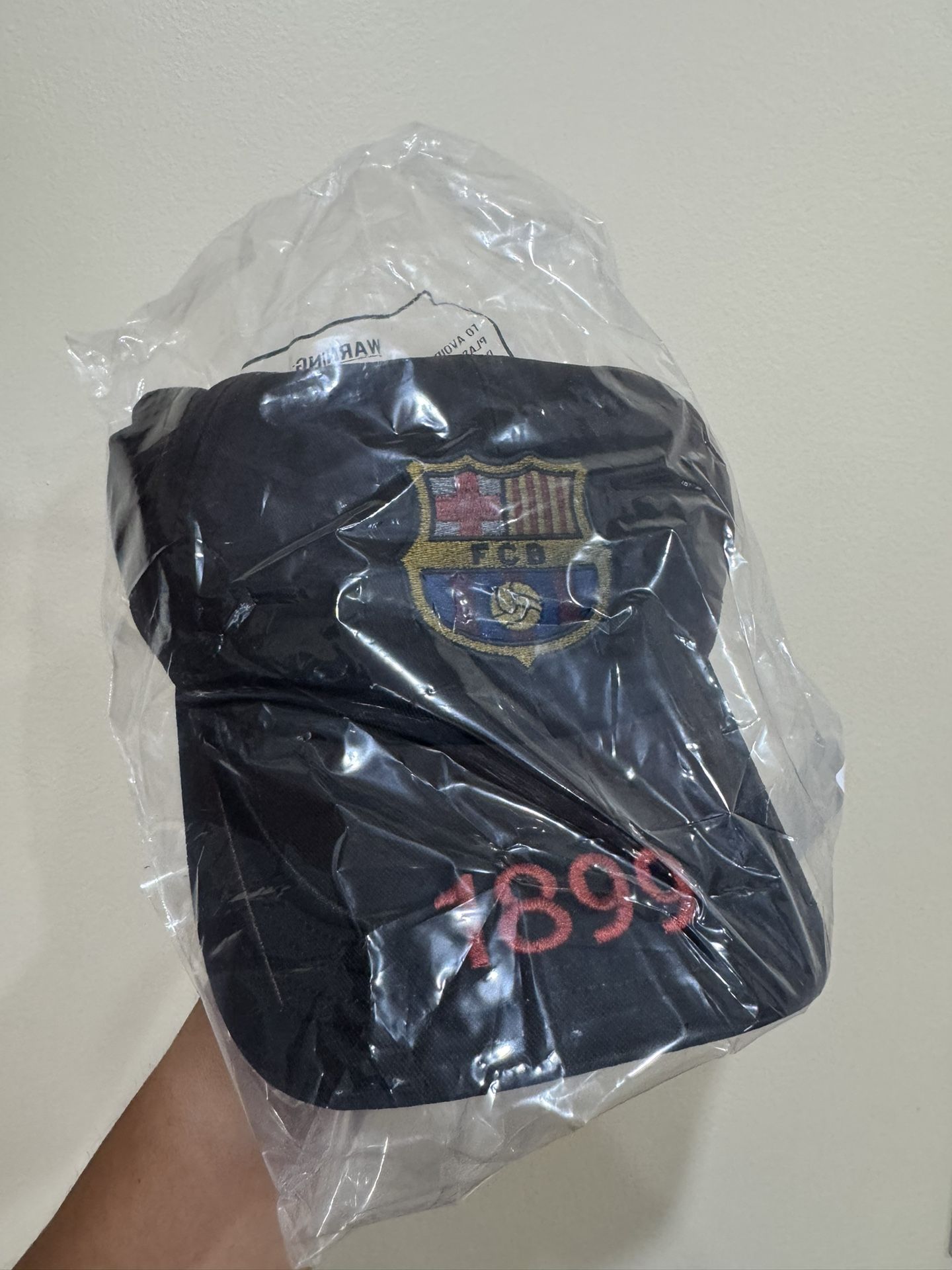 Travis Scott x FC Barcelona 1899 Distressed Hat Multicolor