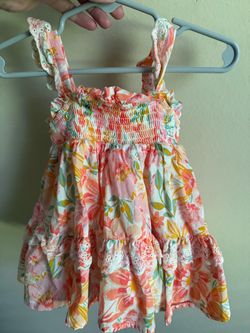 Baby Girl Floral Smocked Sundress
