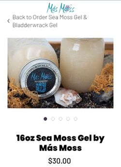 Más Moss Sea Moss Gel