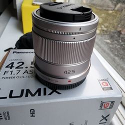 New LUMIX 42.5mm F1.7 ASPH.