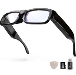 Hidden Camera Glasses with 32GB MicroSD
